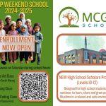 MCGP Weekend School Registration